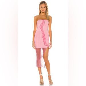 Majorelle Brady Dress Baby Pink Sz S